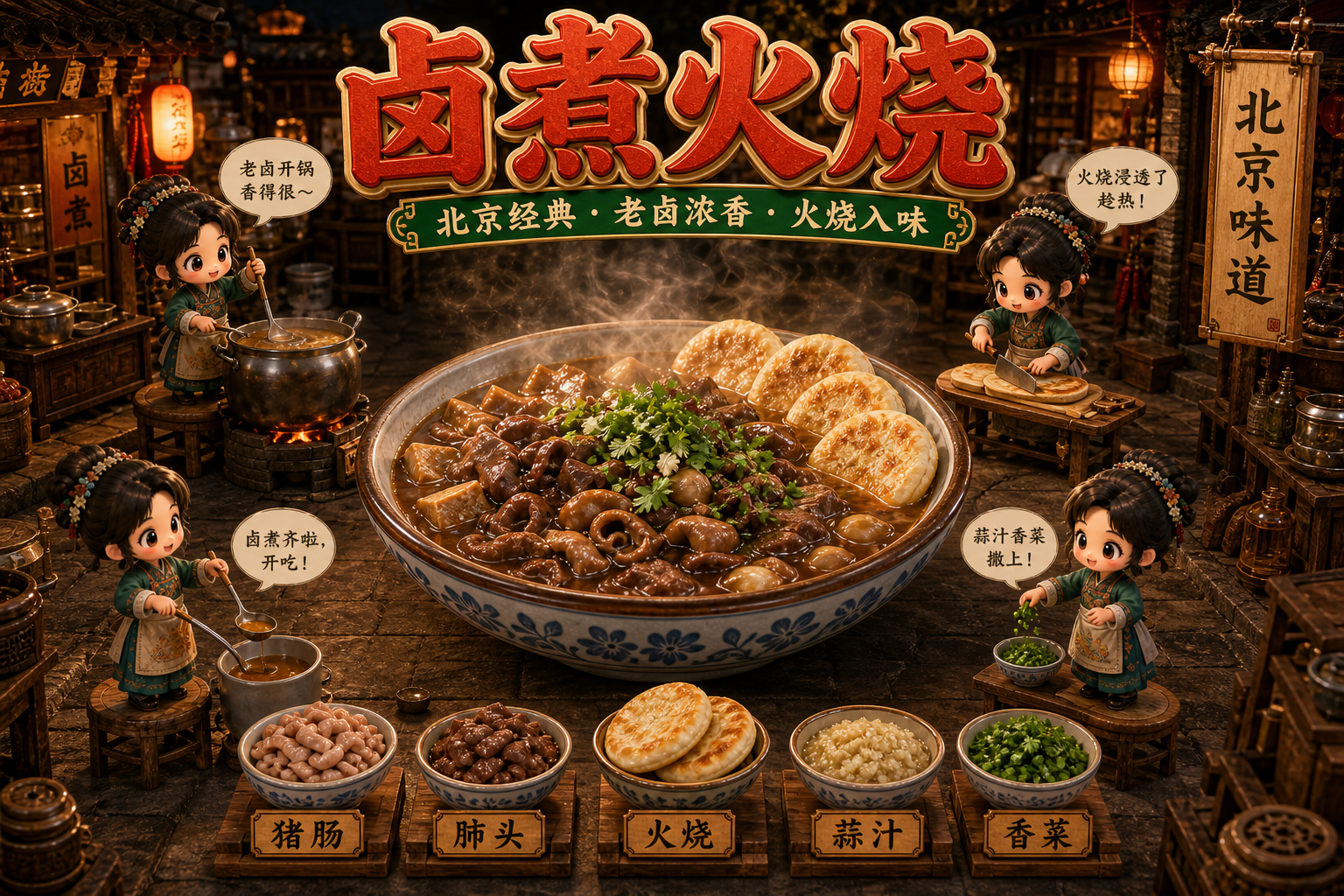 卤煮火烧